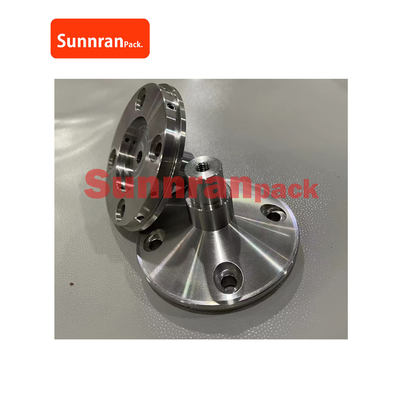 Cooling flange for welding can body machine