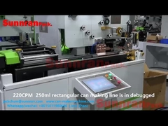 Сварная машина для сварки квадратного корпуса банки