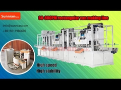 прямоугольная кастрюля, делающая линию